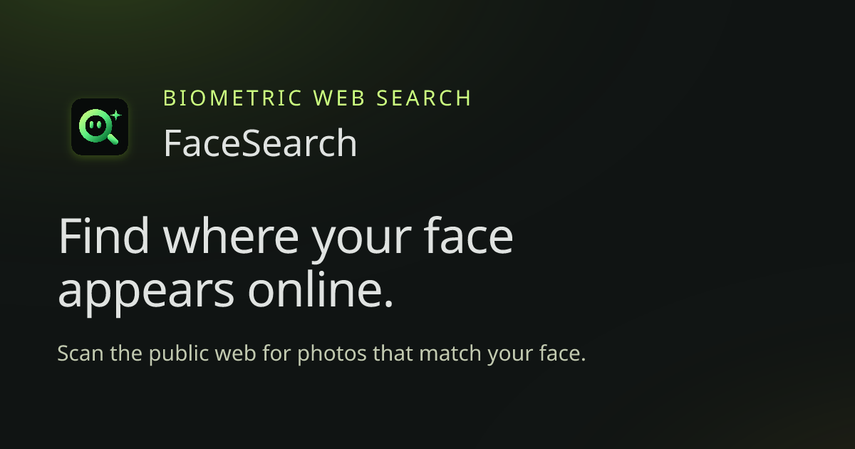 FaceSearch preview